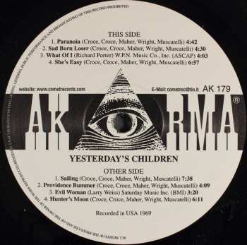 LP Yesterday's Children: Yesterday's Children