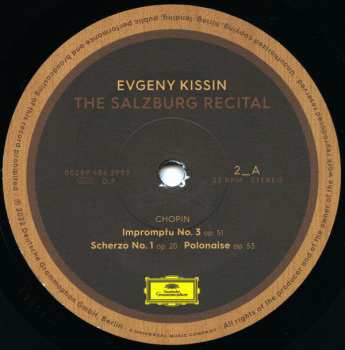 2LP Frédéric Chopin: The Salzburg Recital