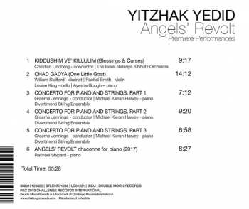 CD Yitzhak Yedid: Angels Revolt - Premiere Performances