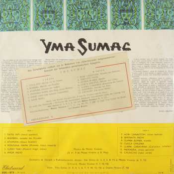 LP Yma Sumac: Recital