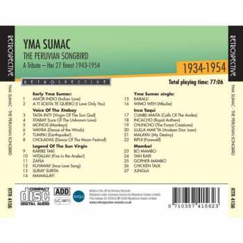 CD Yma Sumac: The Peruvian Songbird