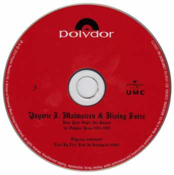 4CD Yngwie Malmsteen: Now Your Ships Are Burned: The Polydor Years 1984-1990