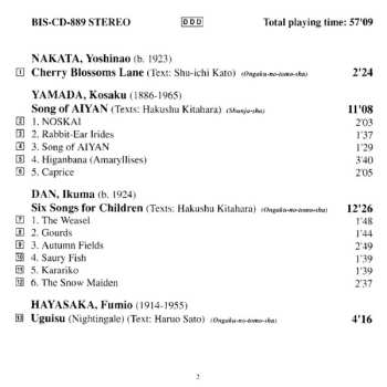 CD Yoshikazu Mera: Nightingale (Japanese Art Songs)