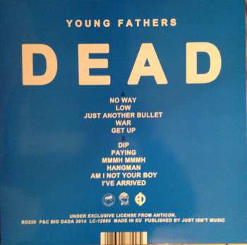 LP Young Fathers: Dead