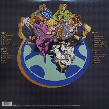 2LP Yugo Kanno: Jojo's Bizarre Adventure: Golden Wind O.S.T Overture CLR