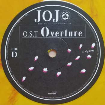 2LP Yugo Kanno: Jojo's Bizarre Adventure: Golden Wind O.S.T Overture CLR