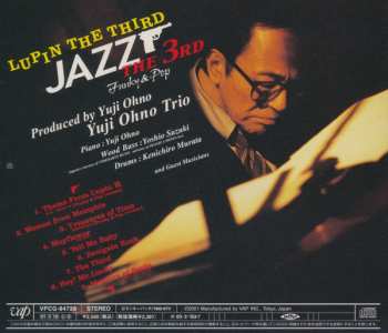 CD Yuji Ohno Trio: Lupin The Third 「Jazz」 The 3rd Funky & Pop