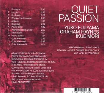 CD Ikue Mori: Quiet Passion