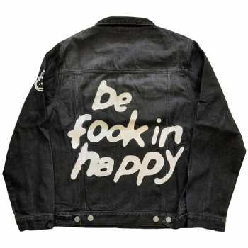 Merch Yungblud: Džínová Bunda Be Fooking Happy S