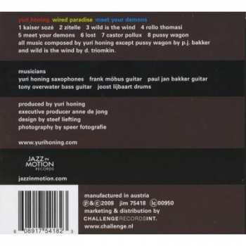 CD Yuri Honing Wired Paradise: Meet Your Demons DIGI