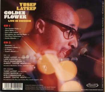 2CD Yusef Lateef: Golden Flower: Live In Sweden LTD