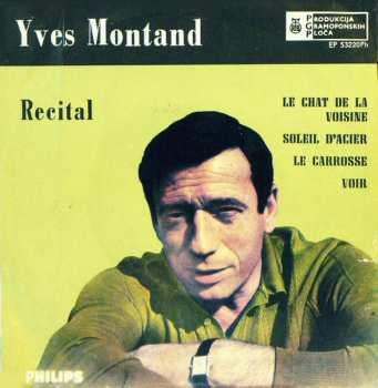 SP Yves Montand: Recital