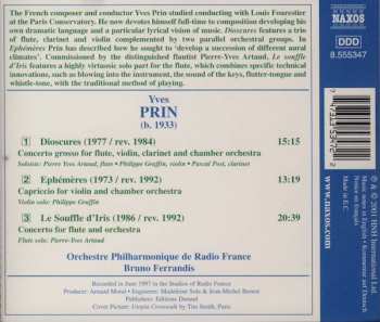 CD Orchestre Philharmonique De Radio France: Dioscures • Ephémères • Le Souffle D'Iris