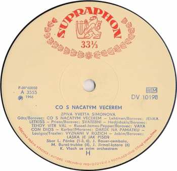 LP Yvetta Simonová: Co S Načatým Večerem