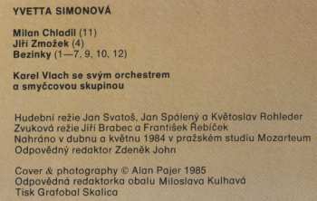 LP Yvetta Simonová: Yvetta