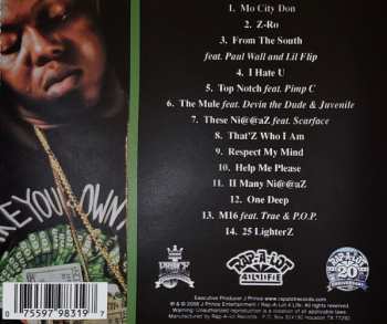 CD Z-Ro: Greatest Hits