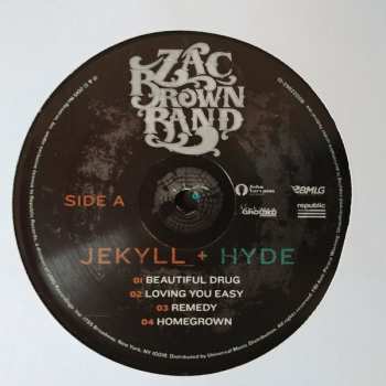 2LP Zac Brown Band: Jekyll + Hyde