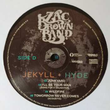 2LP Zac Brown Band: Jekyll + Hyde