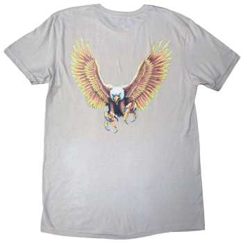 Merch Zac Brown Band: Zac Brown Band Unisex T-shirt: Eagle (natural) (back Print) (small) S