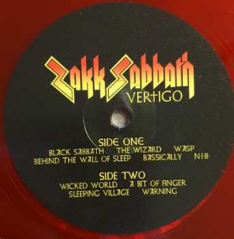LP Zakk Sabbath: Vertigo LTD | CLR