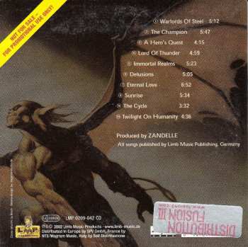 CD Zandelle: Twilight On Humanity