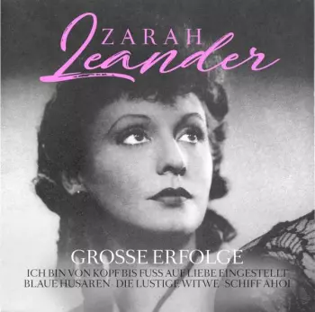 Zarah Leander: Große Erfolge