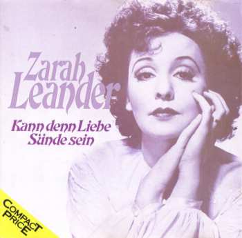 CD Zarah Leander: Kann Denn Liebe Sünde Sein