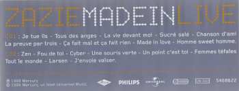 2CD Zazie: Made In Live