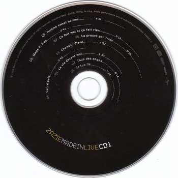 2CD Zazie: Made In Live