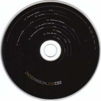2CD Zazie: Made In Live