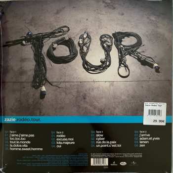 2LP Zazie: Rodéo. Tour.