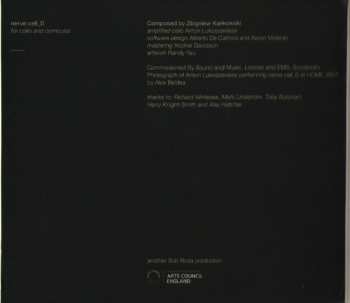 CD Zbigniew Karkowski: Nerve Cell_0 (For Cello And Computer)