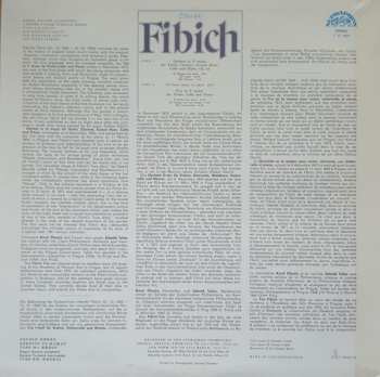 LP Zdeněk Fibich: Piano Quintet In D Major / Piano Trio In F Minor