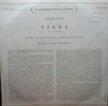 3LP Orchestr Národního Divadla: Šárka (3xLP)