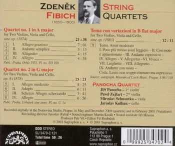 CD Panocha Quartet: String Quartets