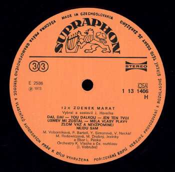 LP Zdeněk Marat: 12x