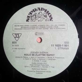 LP Zdeněk Svěrák: Kolo Se Zlatými Ráfky