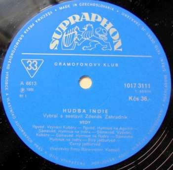 3LP/Doos Zdeněk Zahradník: Hudba Indie (3xLP + BOX)