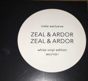 LP Zeal And Ardor: Zeal & Ardor LTD | CLR