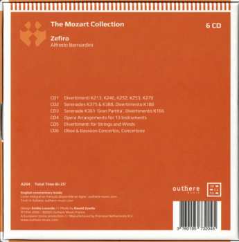 6CD/Doos Zefiro: The Mozart Collection