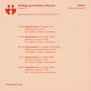6CD/Doos Zefiro: The Mozart Collection