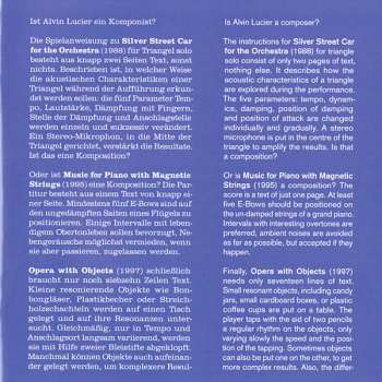 CD Zeitkratzer: Old School: Alvin Lucier