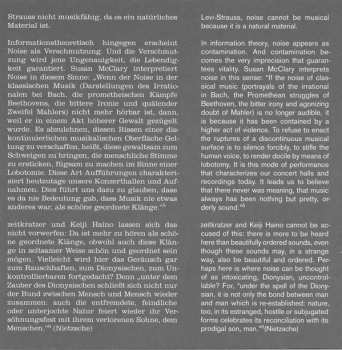 CD Zeitkratzer: Electronics