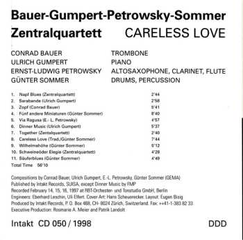 CD Zentralquartett: Careless Love