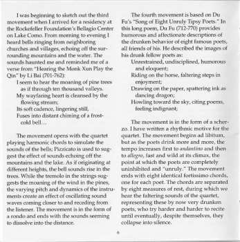 CD Zhou Long: The Flowing Stream (Chinese Folk Songs And Tone Poems By Zhou Long)