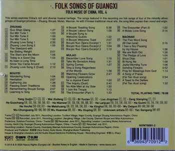 CD Zhuang: Folk Songs Of Guangxi