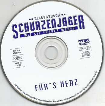 CD Zillertaler Schürzenjäger: Wie Sie Früher Waren