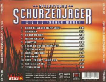 CD Zillertaler Schürzenjäger: Wie Sie Früher Waren