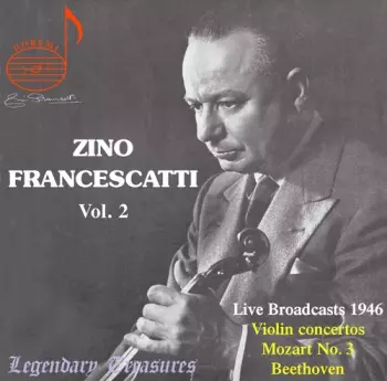 Volume 2: Violin Concertos Live Broadcasts 1946 / Tzigane 1947