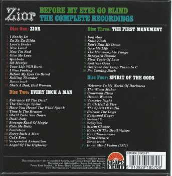 4CD/Doos Zior: Before My Eyes Go Blind: The Complete Recordings